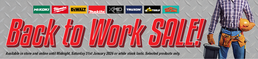 Back to Work SALE! 14-31 January 2026 Back to Work SALE! 14-31 January 2026